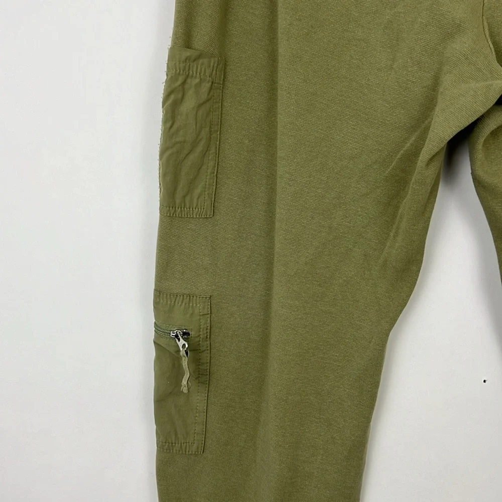 Gap Stretch earth sage green capri pants S - Picture 7 of 11